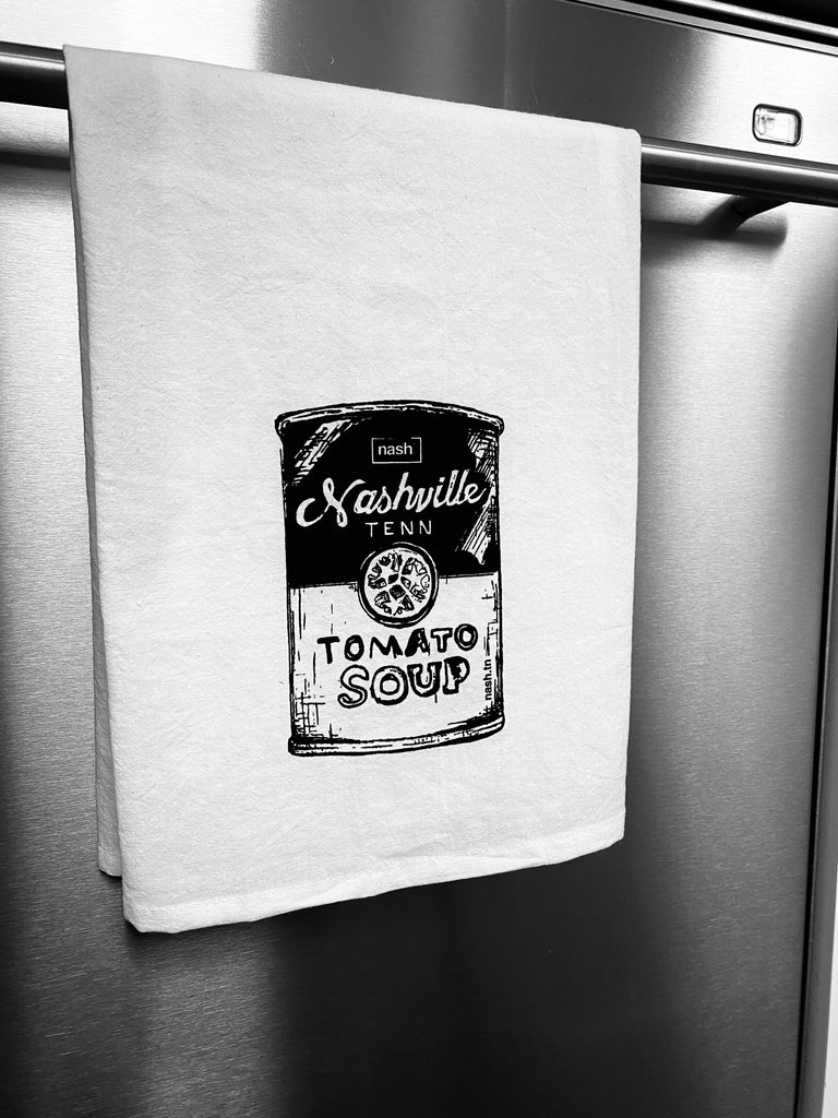 Nashville Tomato Soup Dish Towel