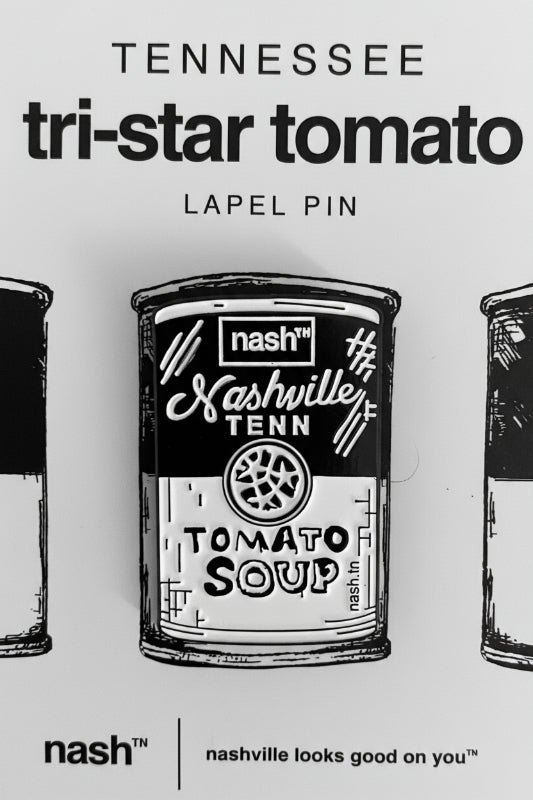 Nashville Tomato Soup Lapel Pin