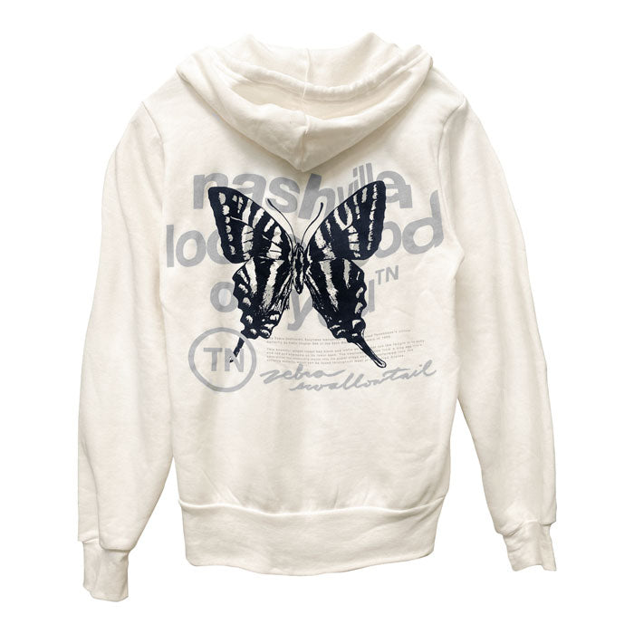 Tennessee State Butterfly Zip Hoodie