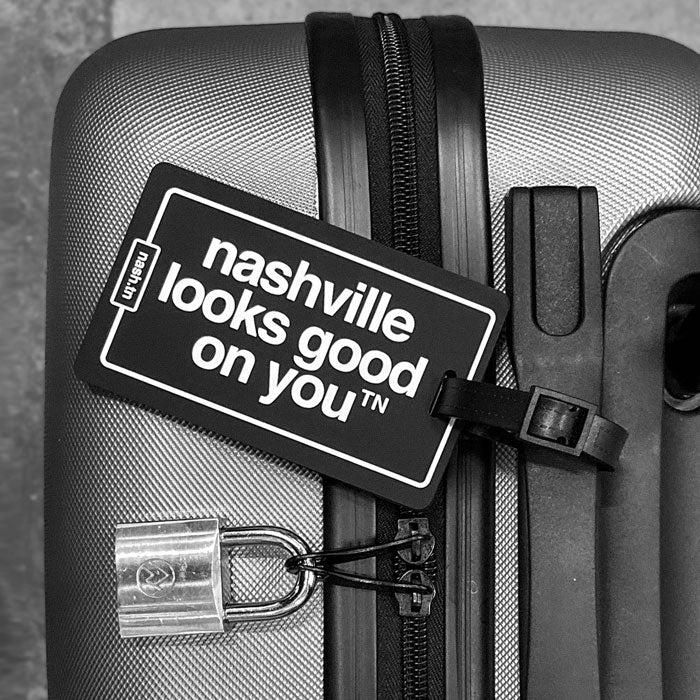 nashville luggage tag