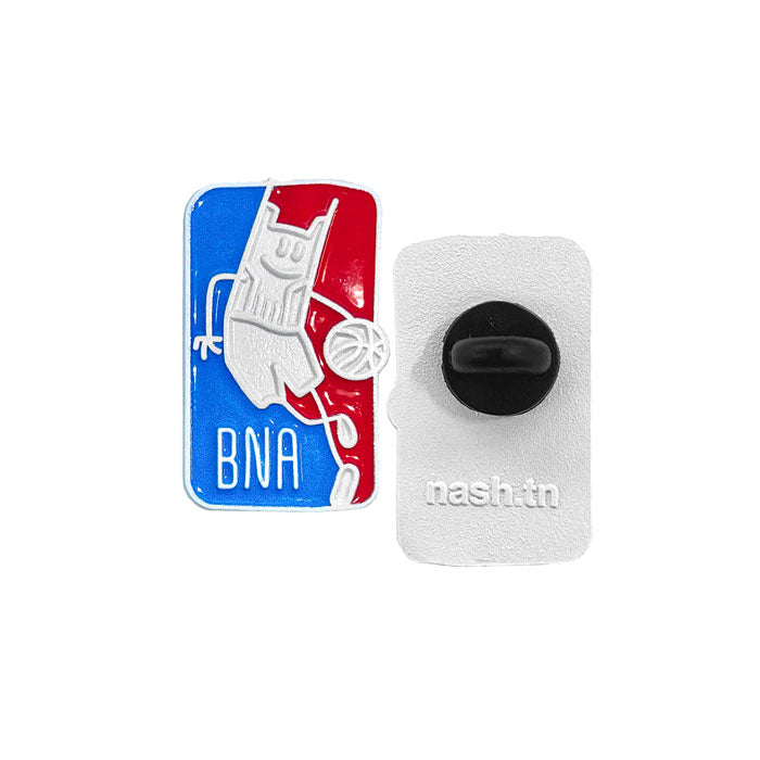 SuperBatty BNA basketball Lapel Pin - nashᵀᴺ
