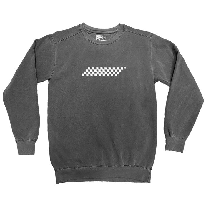 Tennessee Checkered State Gray Crew Sweatshirt